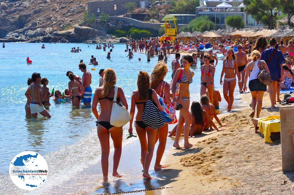 Paradise Beach Mykonos | Urlaub in Paradise Beach Griechenland