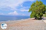 Het zand- kiezelstrand in Eftalou nabij Molyvos - Foto GriechenlandWeb.de