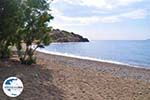 Het zand- kiezelstrand in Eftalou nabij Molyvos - Foto GriechenlandWeb.de