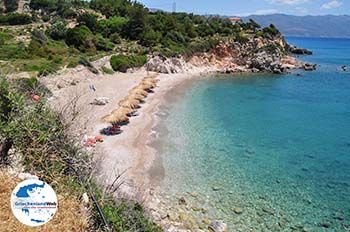 Het lijkt wel een privestrand (Kampos - Votsalakia) - Insel Samos - Foto von GriechenlandWeb.de