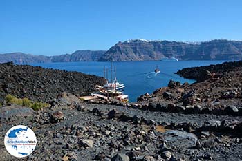 Palia und Nea Kameni Santorin | Kykladen Griechenland  | Foto 8 - Foto GriechenlandWeb.de