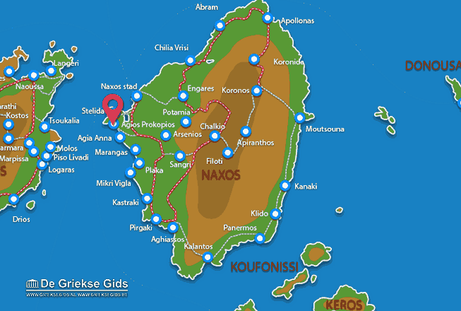 Karte Agios Prokopios