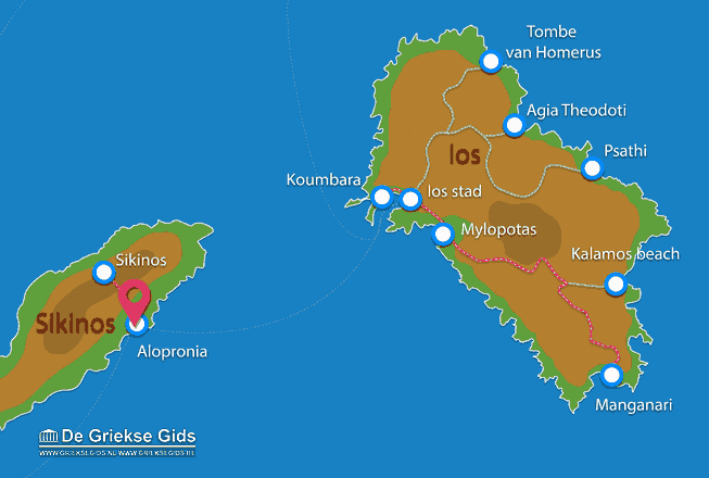 Karte Alopronia