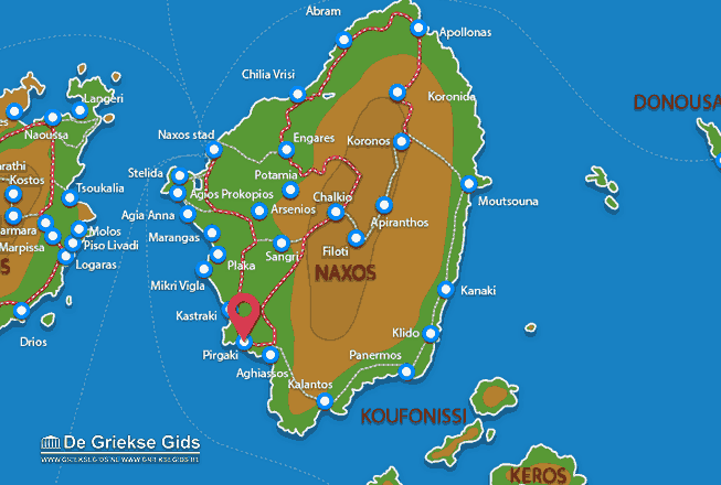 Karte Alyko-Pyrgaki