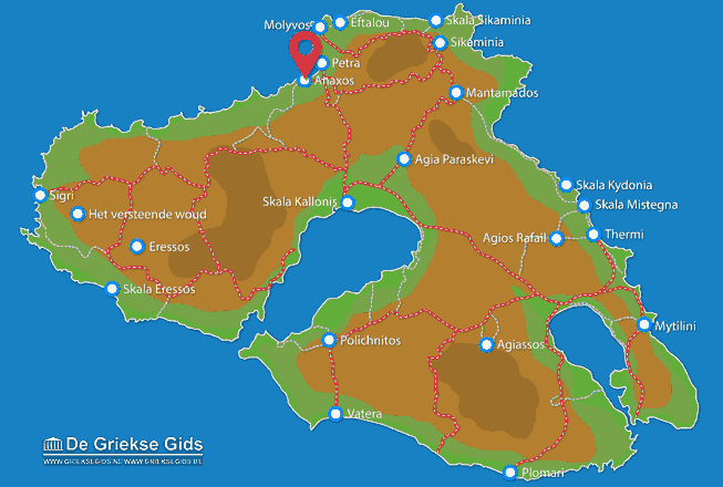 Karte Anaxos