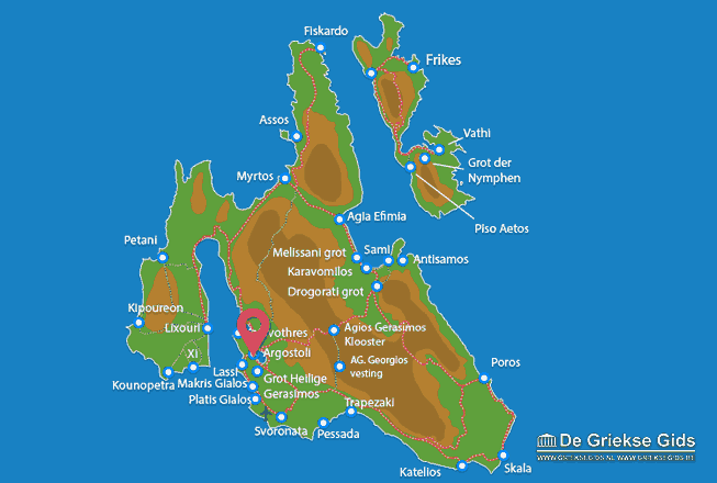 Karte Argostoli