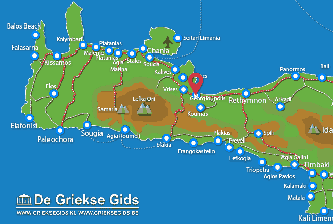 Georgioupolis Chania Kreta Urlaub Georgioupolis Griechenland