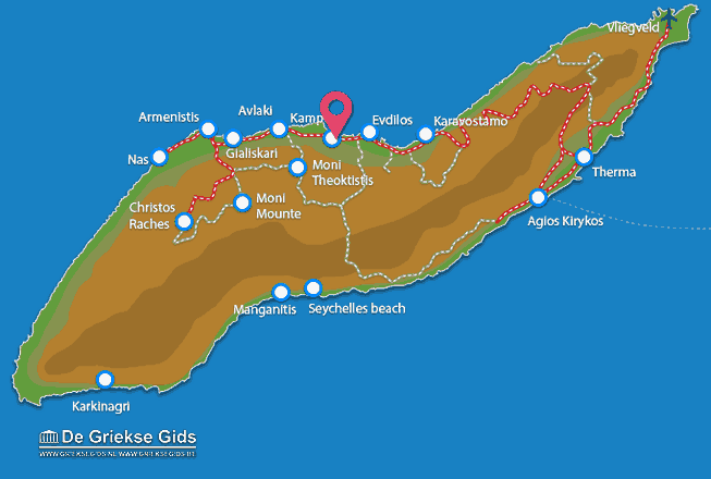 Karte Kampos