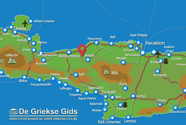 Karte Loutra
