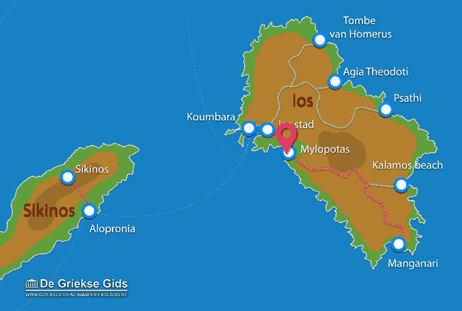 Karte Mylopotas