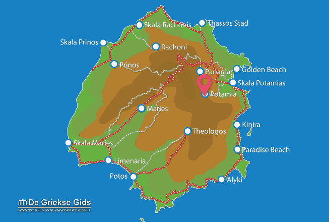 Karte Potamia