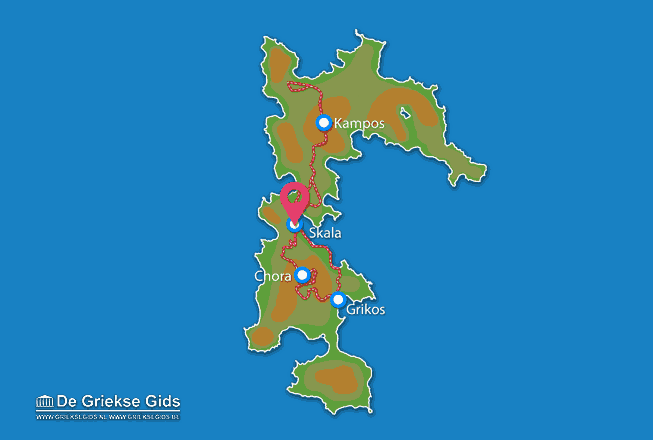 Karte Skala Patmos